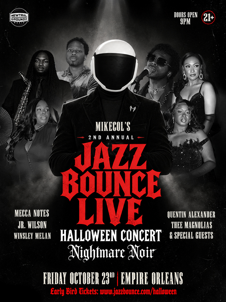 2nd Annual Jazz Bounce Live: Halloween Concert poster
